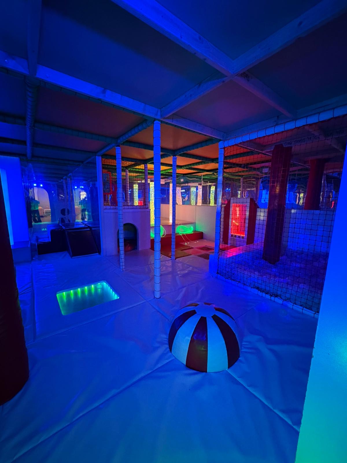 Sensory swing and tactile wall