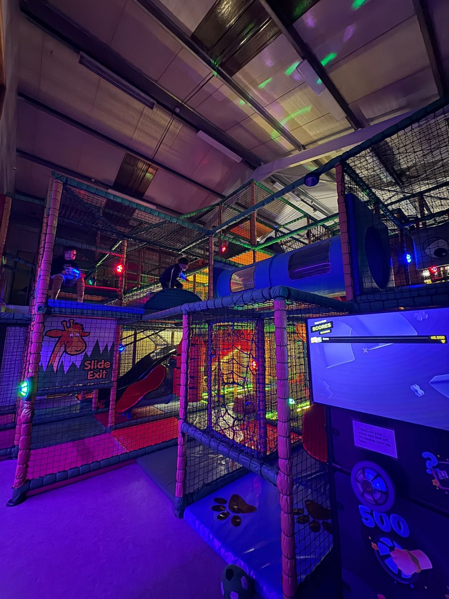 Multi-level play frame